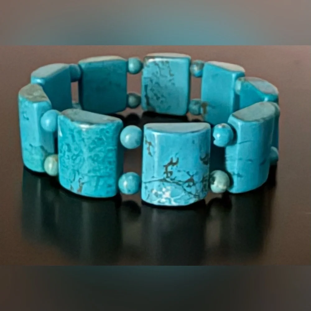 Chunky Stretch Bracelet | Statement Boho Cuff